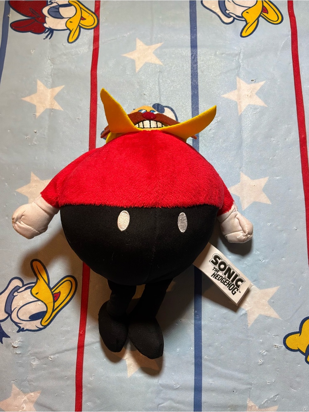 Sonic the hedgehog 9” Dr. Eggman robotnik villain plush